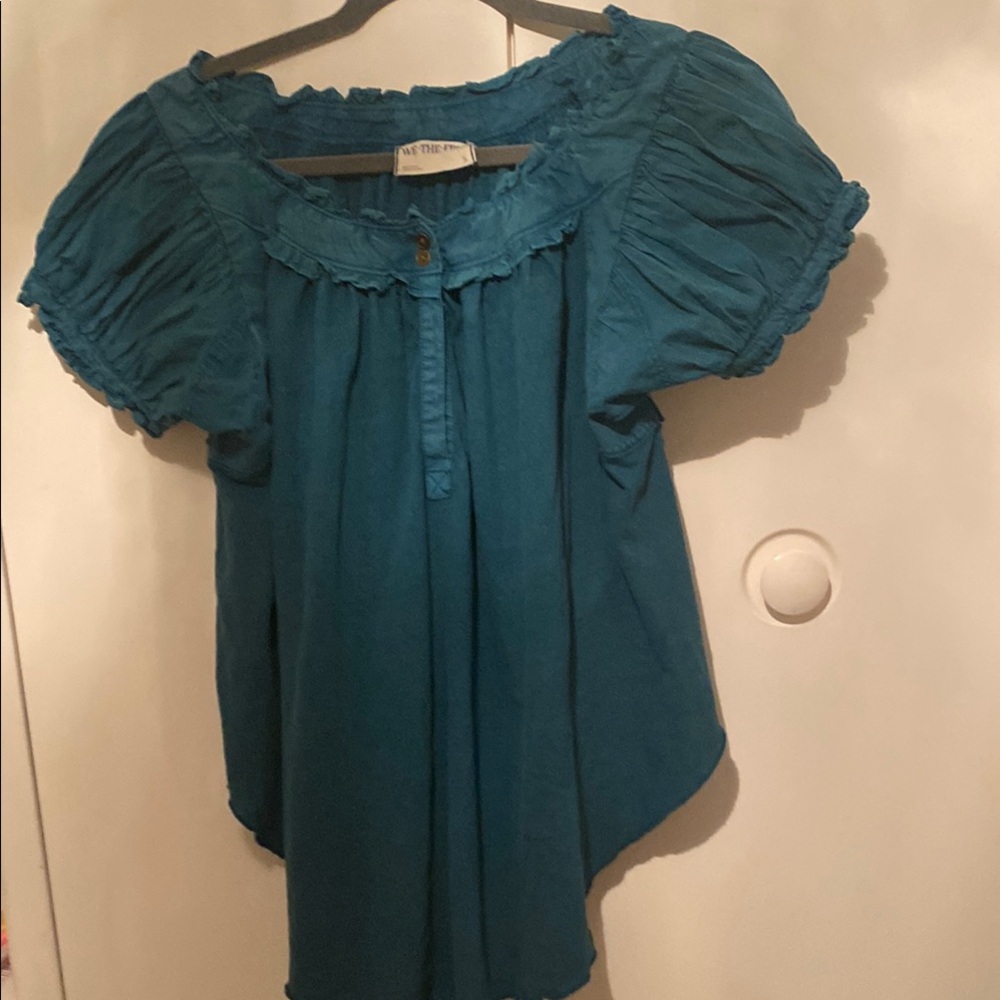 We The Free Teal Women's Top